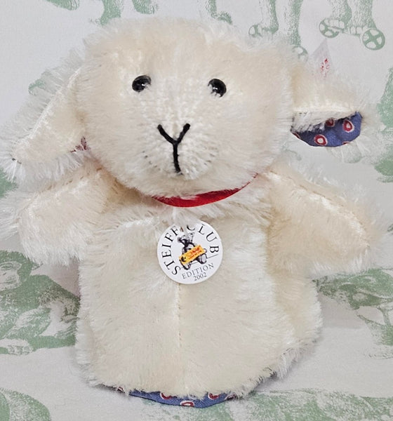 Rabbit & Lamb Egg Cosy Set by Steiff - 12cm