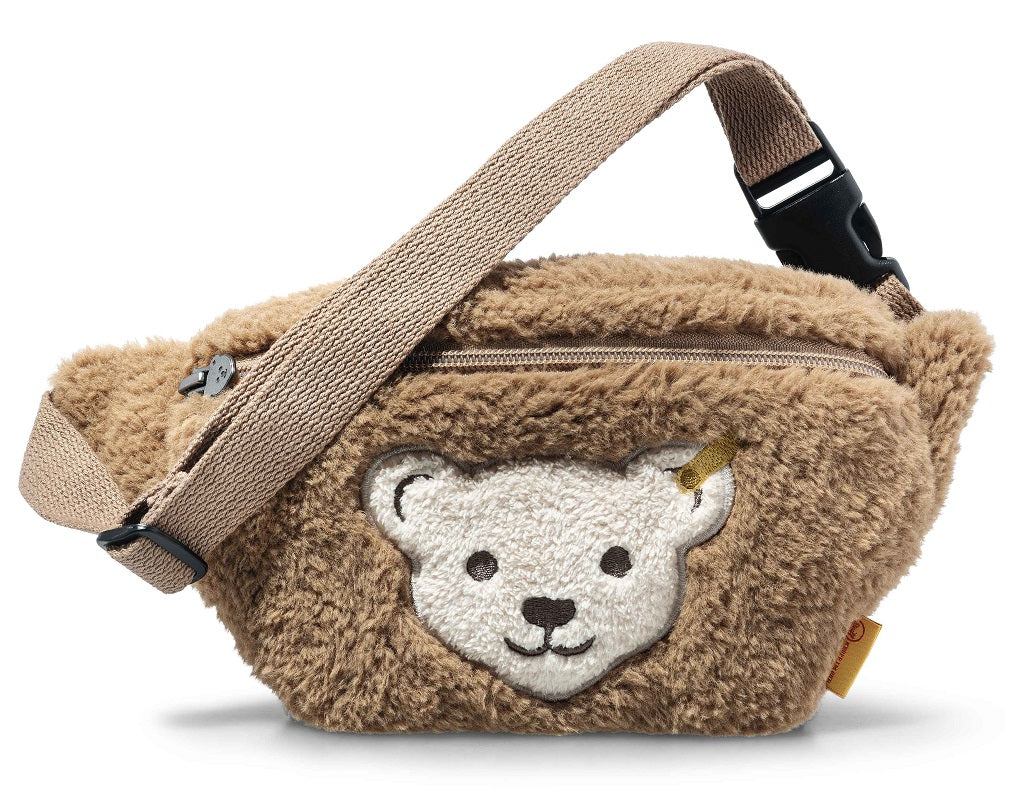 Teddy Plush Belt Bag with Squeaker