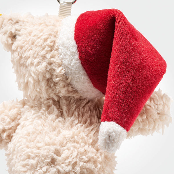 Christmas Ben Teddy Bear Keyring by Steiff - 12cm