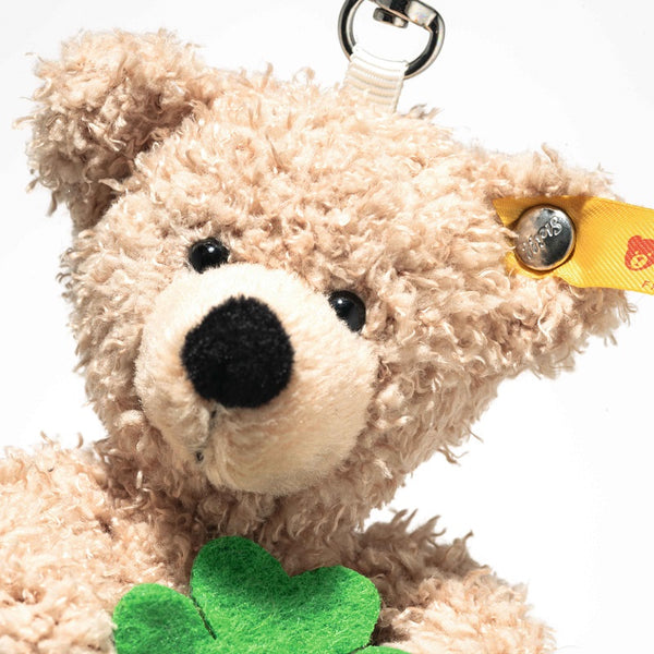 "Good Luck" Fynn Teddy Bear Keyring by Steiff - 12cm