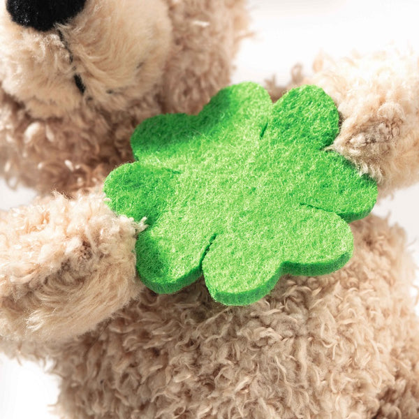 "Good Luck" Fynn Teddy Bear Keyring by Steiff - 12cm