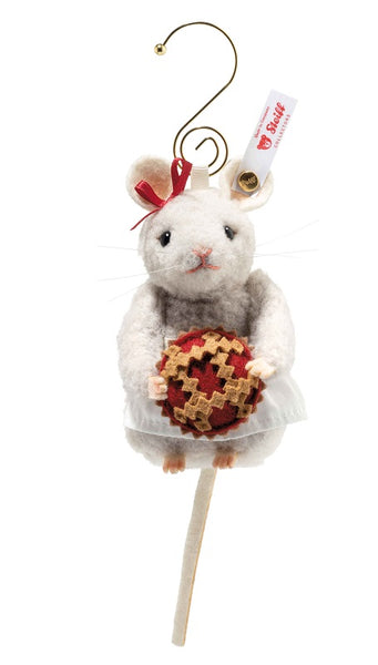 Bakery Mouse Ornament by Steiff - 9cm