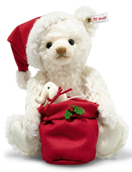 Santa Teddy Bear with Light by Steiff - 29cm