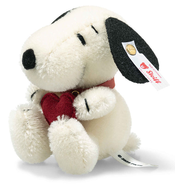 Miniature Snoopy With Heart by Steiff - 9cm