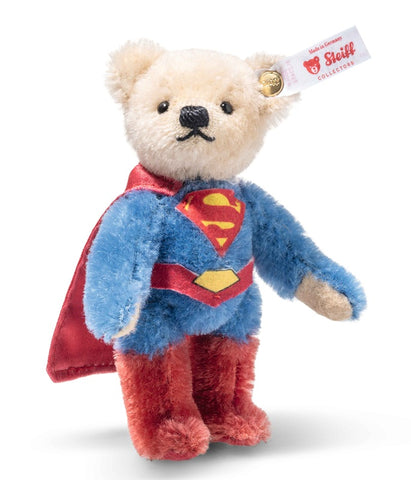 ADVANCE ORDER - Superman Miniature Bear by Steiff  - 10cm