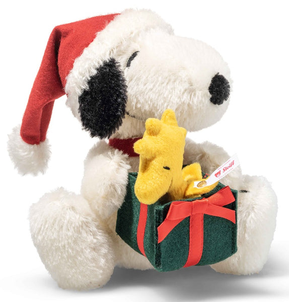 ADVANCE ORDER - Christmas Snoopy and Woodstock by Steiff - 16cm