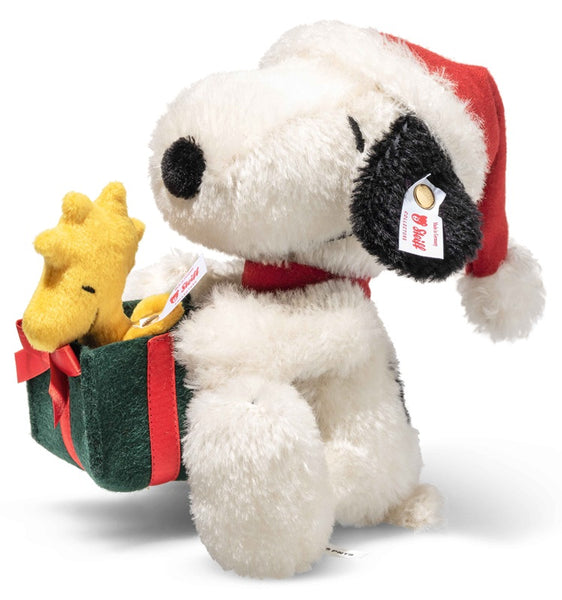 ADVANCE ORDER - Christmas Snoopy and Woodstock by Steiff - 16cm