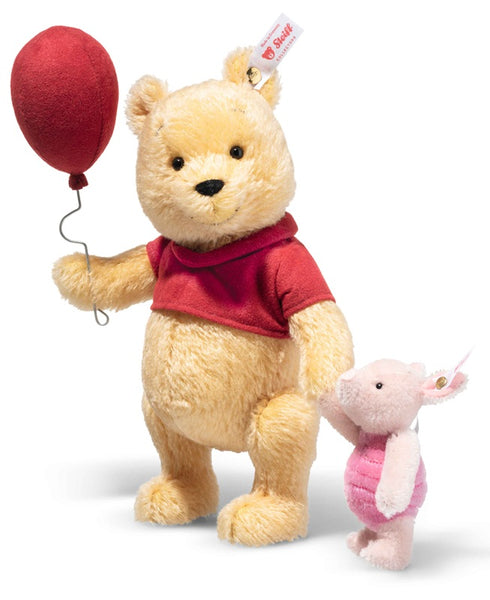 ADVANCE ORDER - Disney 100th Anniversary Pooh and Piglet by Steiff - 23cm