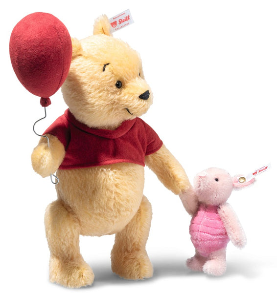 ADVANCE ORDER - Disney 100th Anniversary Pooh and Piglet by Steiff - 23cm