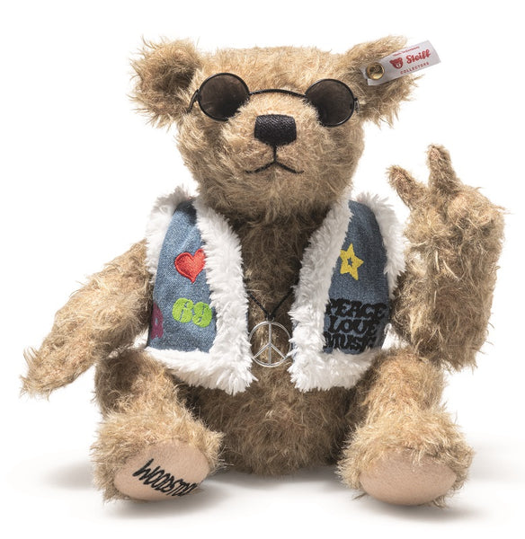 ADVANCE ORDER - Steiff Rocks! Woodstock Teddy Bear by Steiff - 32cm