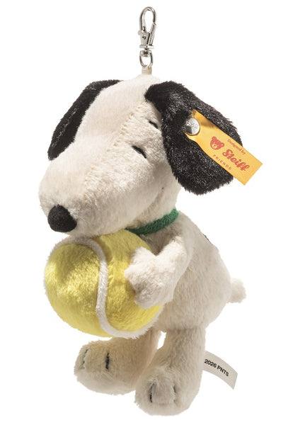 ADVANCE ORDER - Snoopy Tennis Keyring by Steiff - 15cm