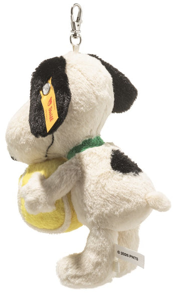 ADVANCE ORDER - Snoopy Tennis Keyring by Steiff - 15cm