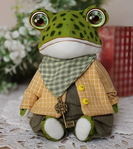 Mister Frog by Nata Tovt - 15cm