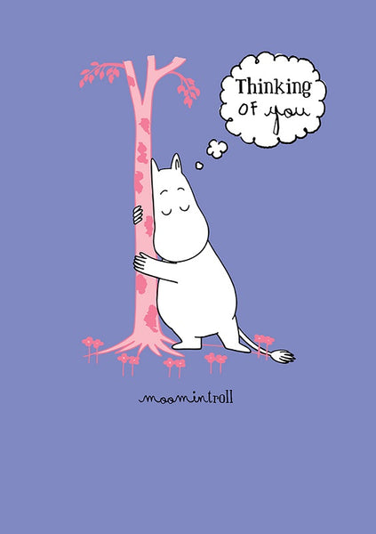 Moomin greeting card by Hype