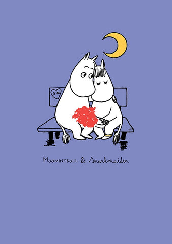 Moomin greeting card by Hype