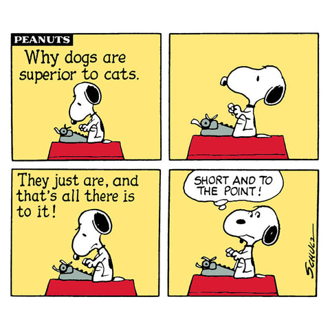 Snoopy greeting card by Hype