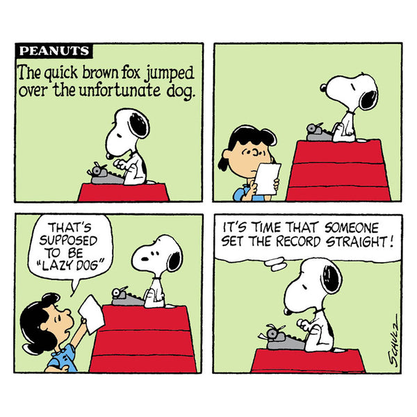 Snoopy greeting card by Hype