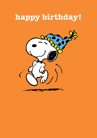 Snoopy greeting card by Hype
