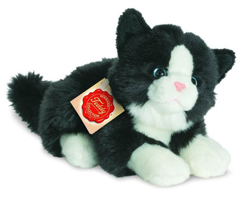 Black and White Cat by Teddy Hermann - 20cm