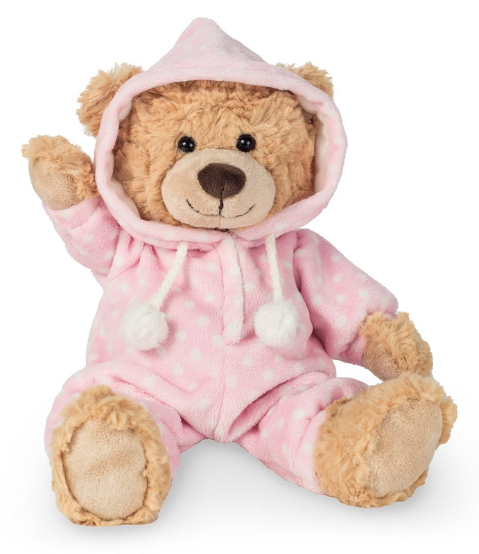 Pyjama Teddy Bear by Teddy Hermann - 30cm - pink - The Bear Garden