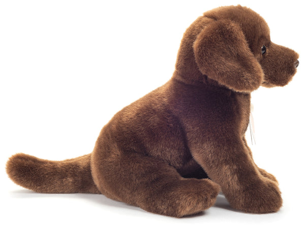 Chocolate Labrador by Teddy Hermann - 25cm