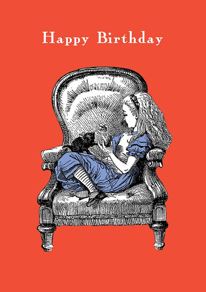 Alice in Wonderland greeting card by Hype