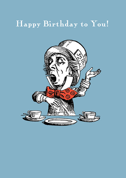 Alice in Wonderland greeting card by Hype