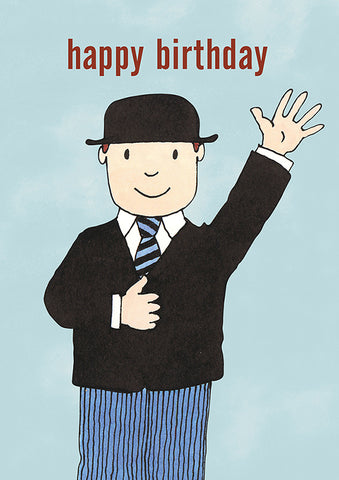 Mr Benn greeting card by Hype