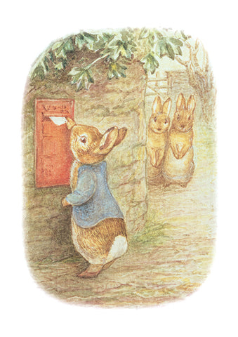Beatrix Potter greeting card by Hype