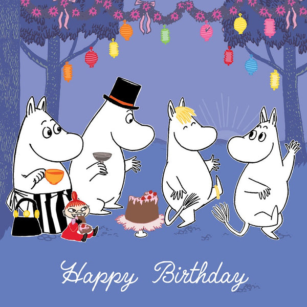 Moomin greeting card by Hype
