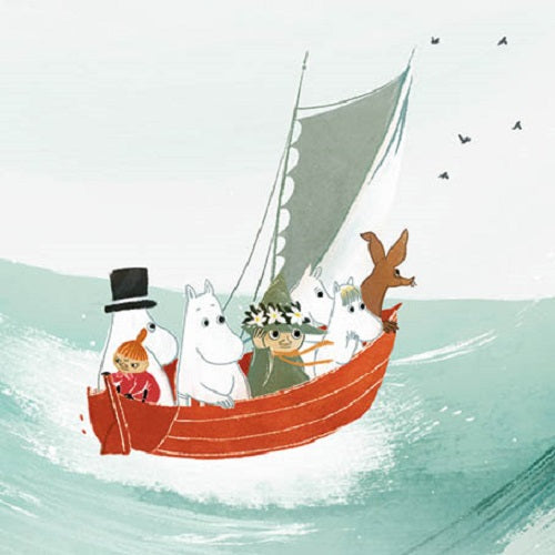 Moomin greeting card by Hype