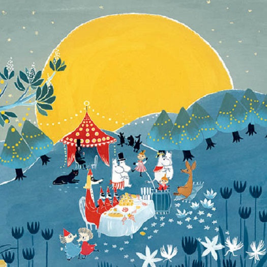 Moomin greeting card by Hype
