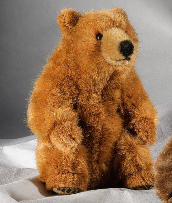 Realistic stuffed best sale grizzly bear