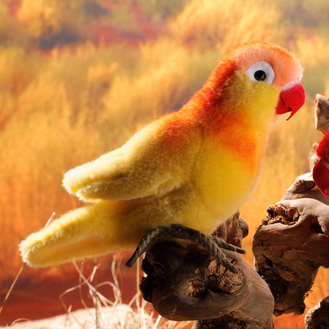 Lovebird by Kosen - 15cm, yellow