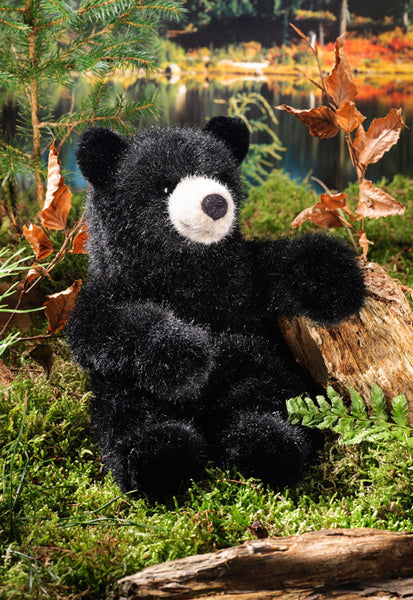 Stuffed black bear toy shop
