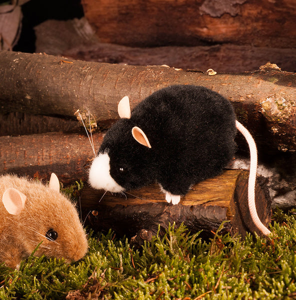 Mouse by Kosen - 8cm, black and white