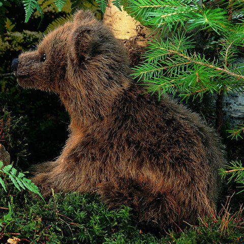 Brown bear cub by Kosen - 21cm