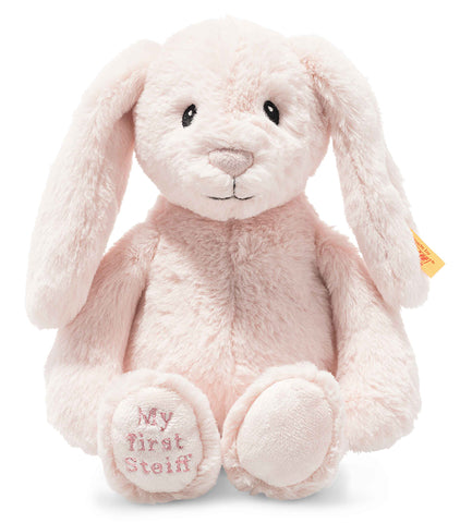 My First Steiff Hoppie Rabbit by Steiff - 26cm - pink