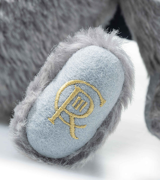 "Long To Reign Over Us" King Charles III Musical Teddy Bear by Steiff - 30cm