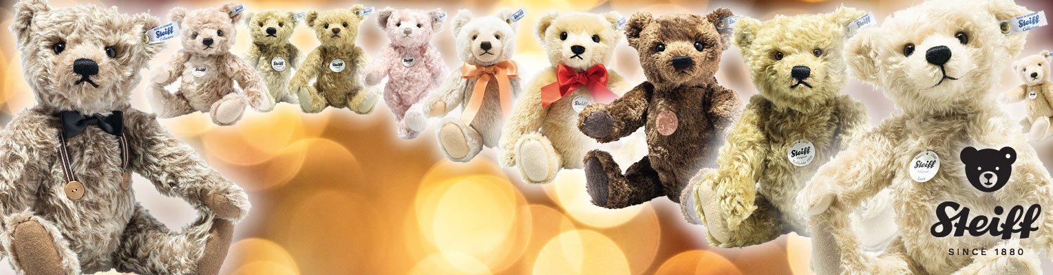 Steiff Stuffed Teddy Bear- Soft And Cuddly Plush Animal Toy - 8 Authentic  Steiff 